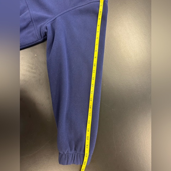 Basic Editions Blue Zip-up Sweatshirt- L - Picture 4 of 5